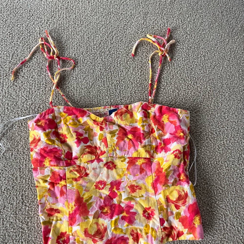 Floral Print Women's Top